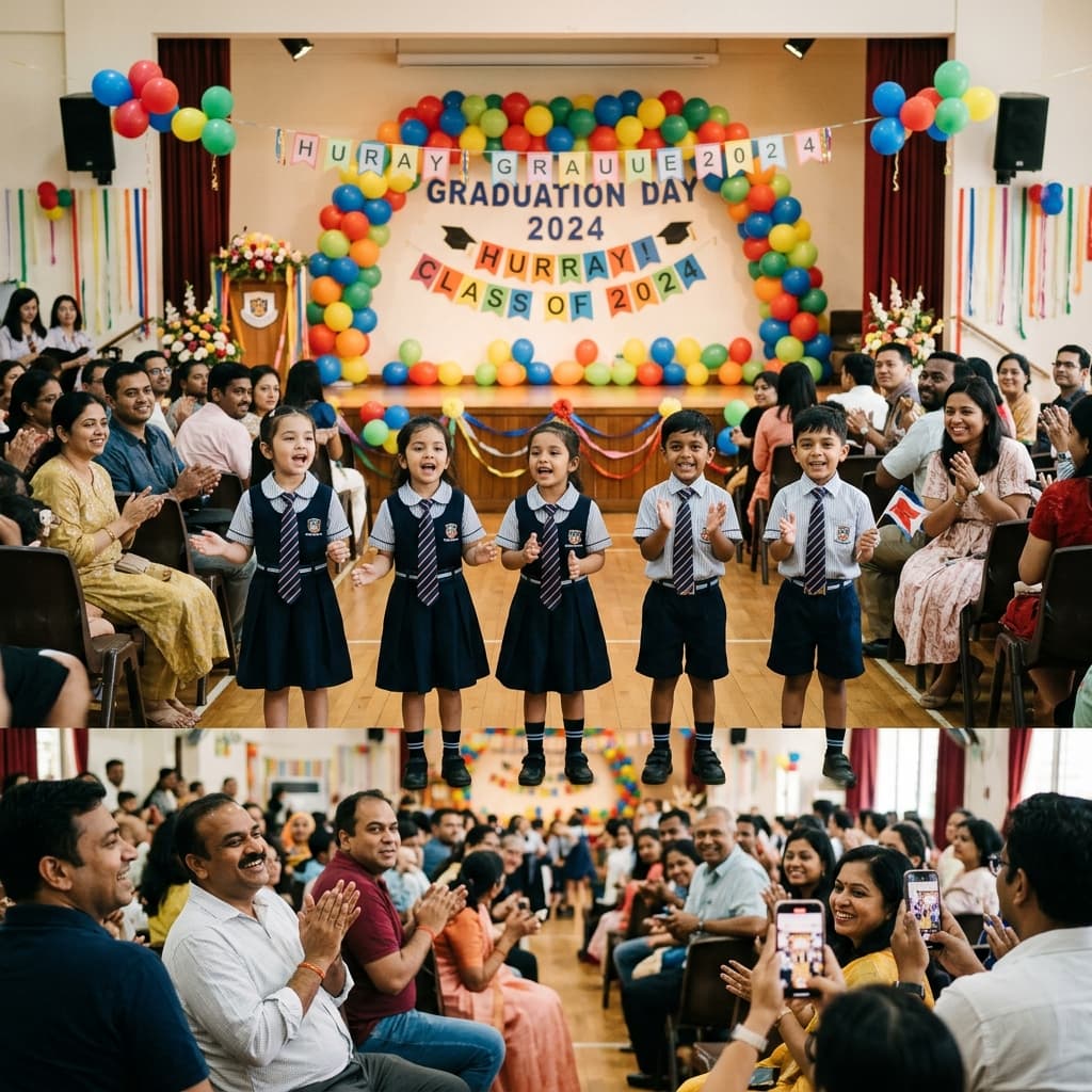 Pentas seni dan wisuda